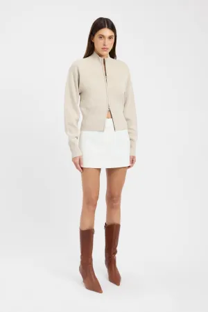 Odor Resistant Treatment Dalton Zip Cardigan