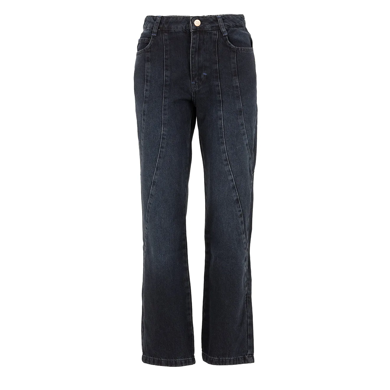 Soft Lines Seasonless wear Damson Madder Juli Jeans Wavy Seams