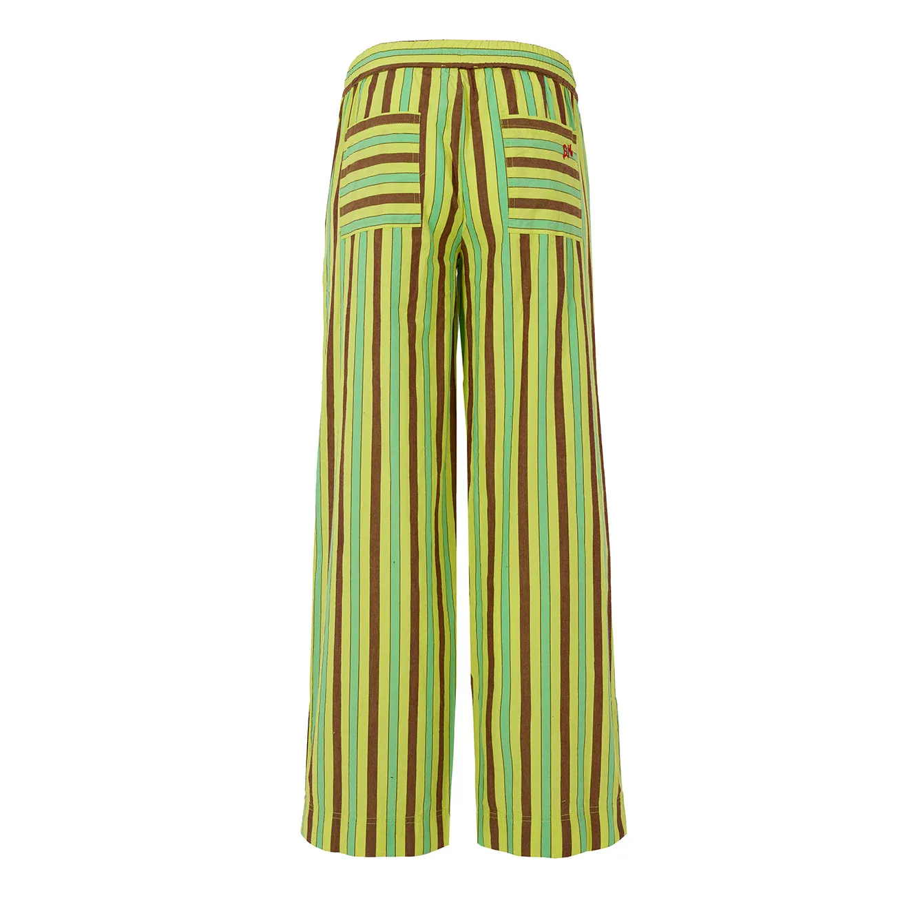 Damson Madder Ritik Trousers Tropical Business Stripe Effortless Style Smart Utility