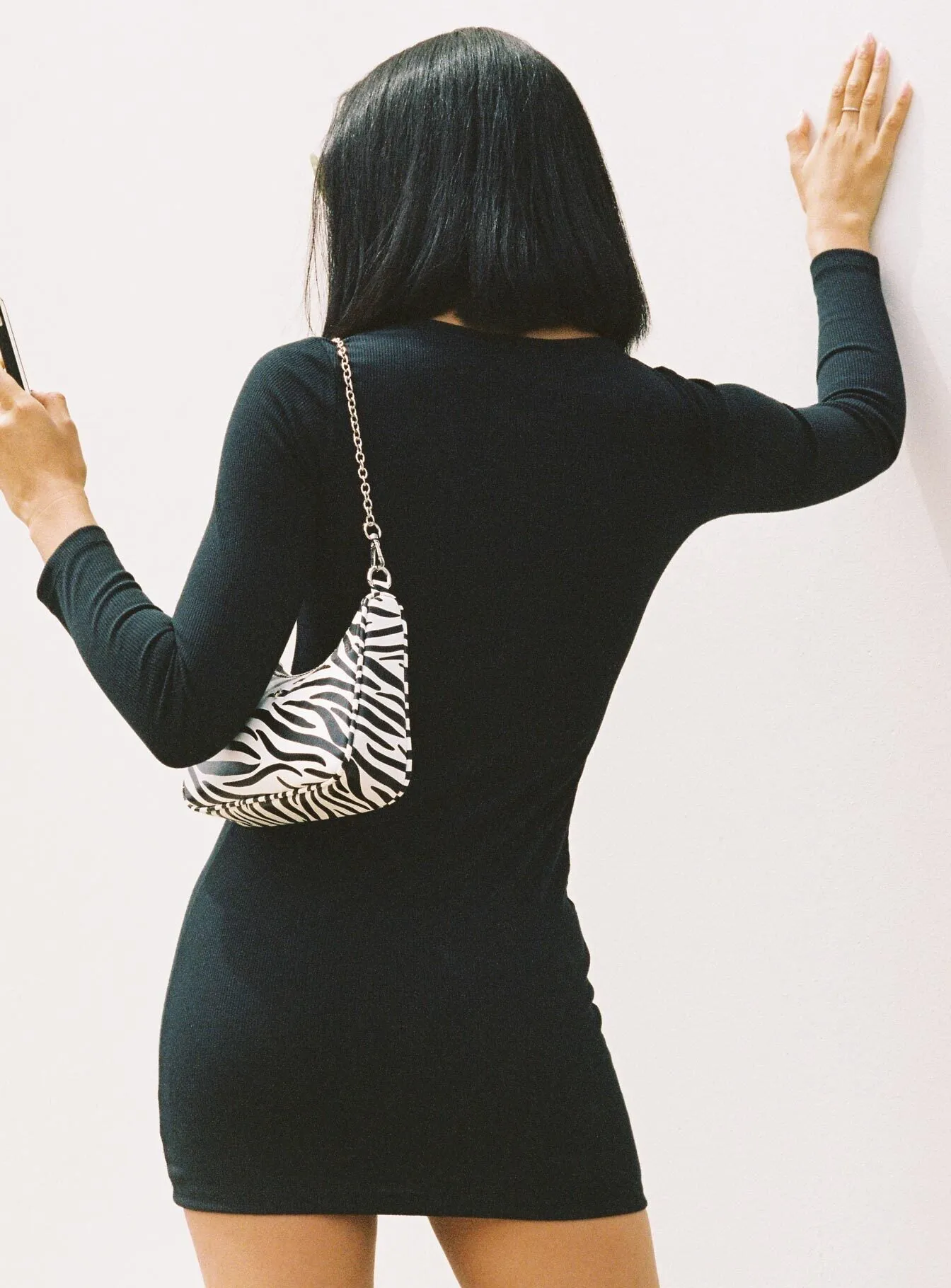 Dear Jane Mini Dress Black Timeless Design Trendy Everyday