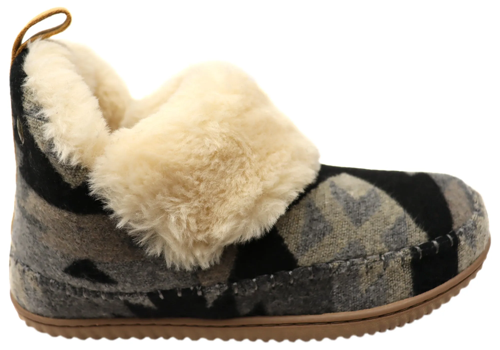 Oil-Resistant Comfortable Upper Dearfoams Womens Comfortable Moritz Energy Return Bootie Slippers