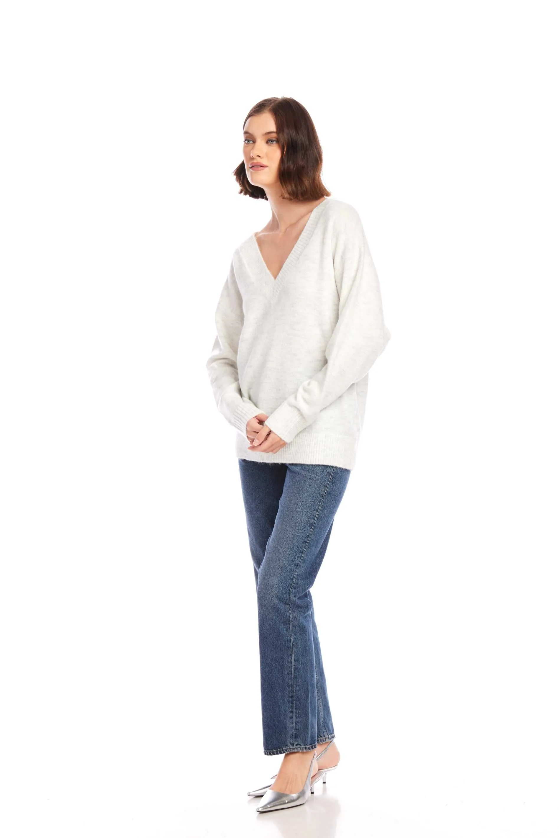 Daily Casual Style Deliana Oversized Sweater