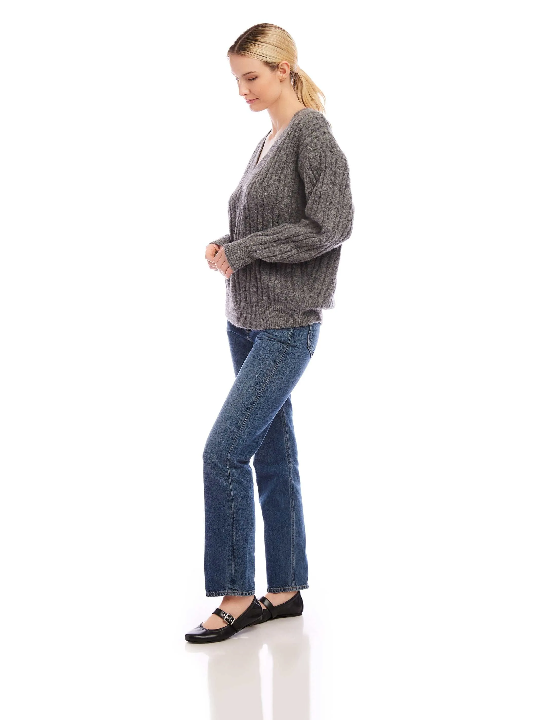 Merino Wool Warm Layers Deliana Oversized Sweater