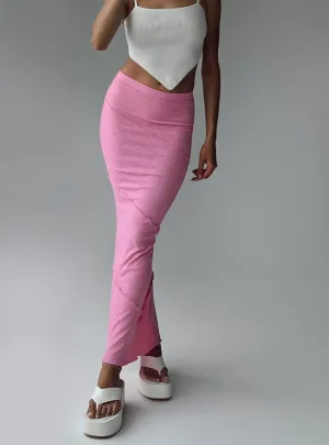 Oscar Maxi Skirt Hot Pink Performance Outfit