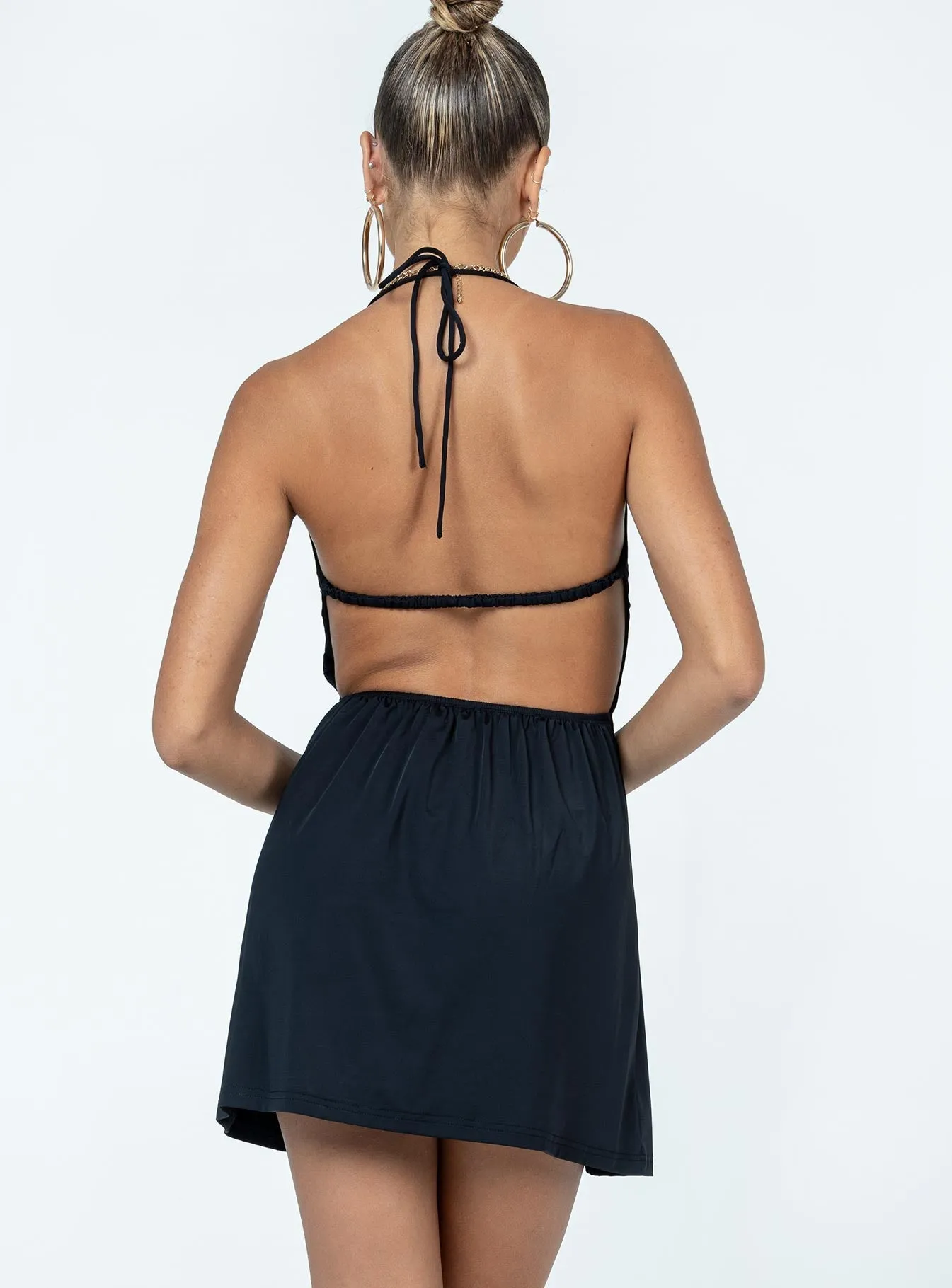 Feminine Energy All Fit Layland Mini Dress Black