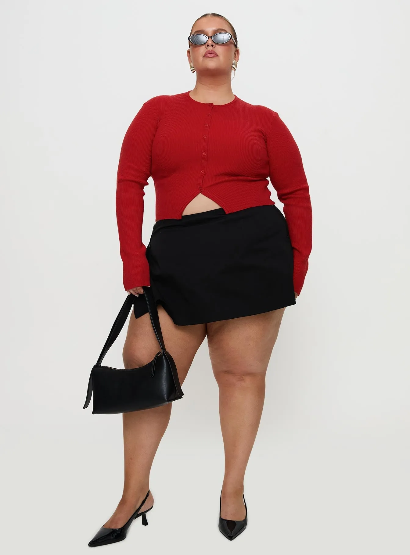Stylish Finish Sora Skort Black Curve