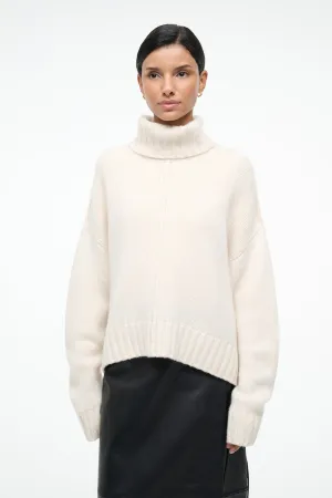 BETSY CASHMERE SWEATER | IVORY Ethical Production Certified