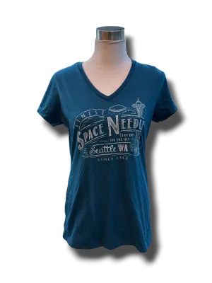 Dry in the Sky V Neck Tee Summer Wardrobe