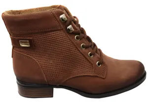 Arch Support System Feather Light Rural Traveler Pegada Minki Womens Comfortable Brazilian Leather Lace Up Boots