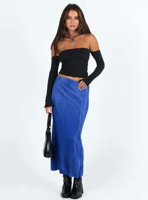 Duke Midi Skirt Blue Pure Vibes quick dry