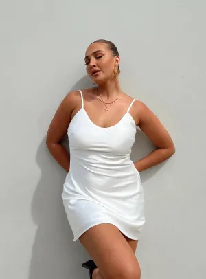 Style focused Kalesi Mini Dress White