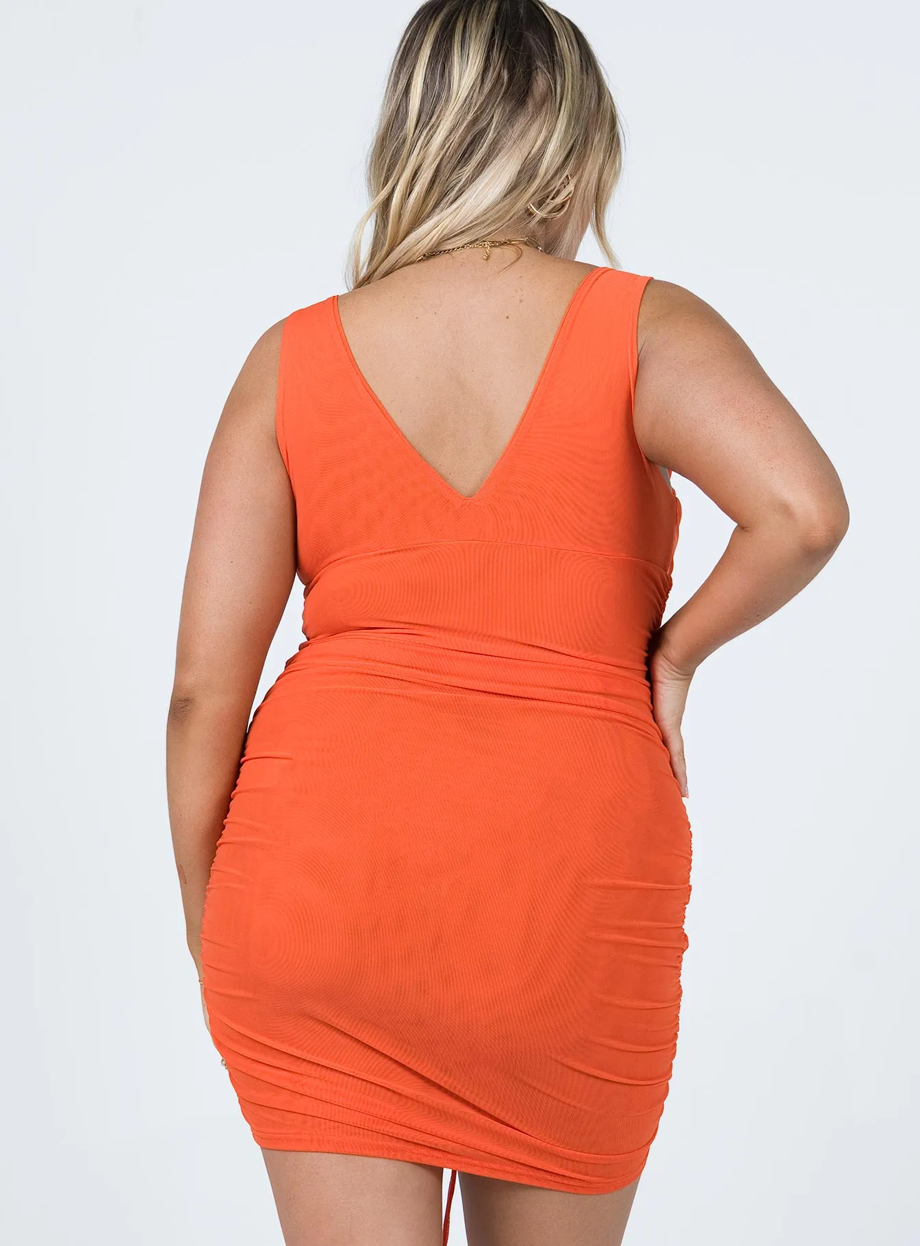 Fit for All Seasons Avari Mini Dress Orange