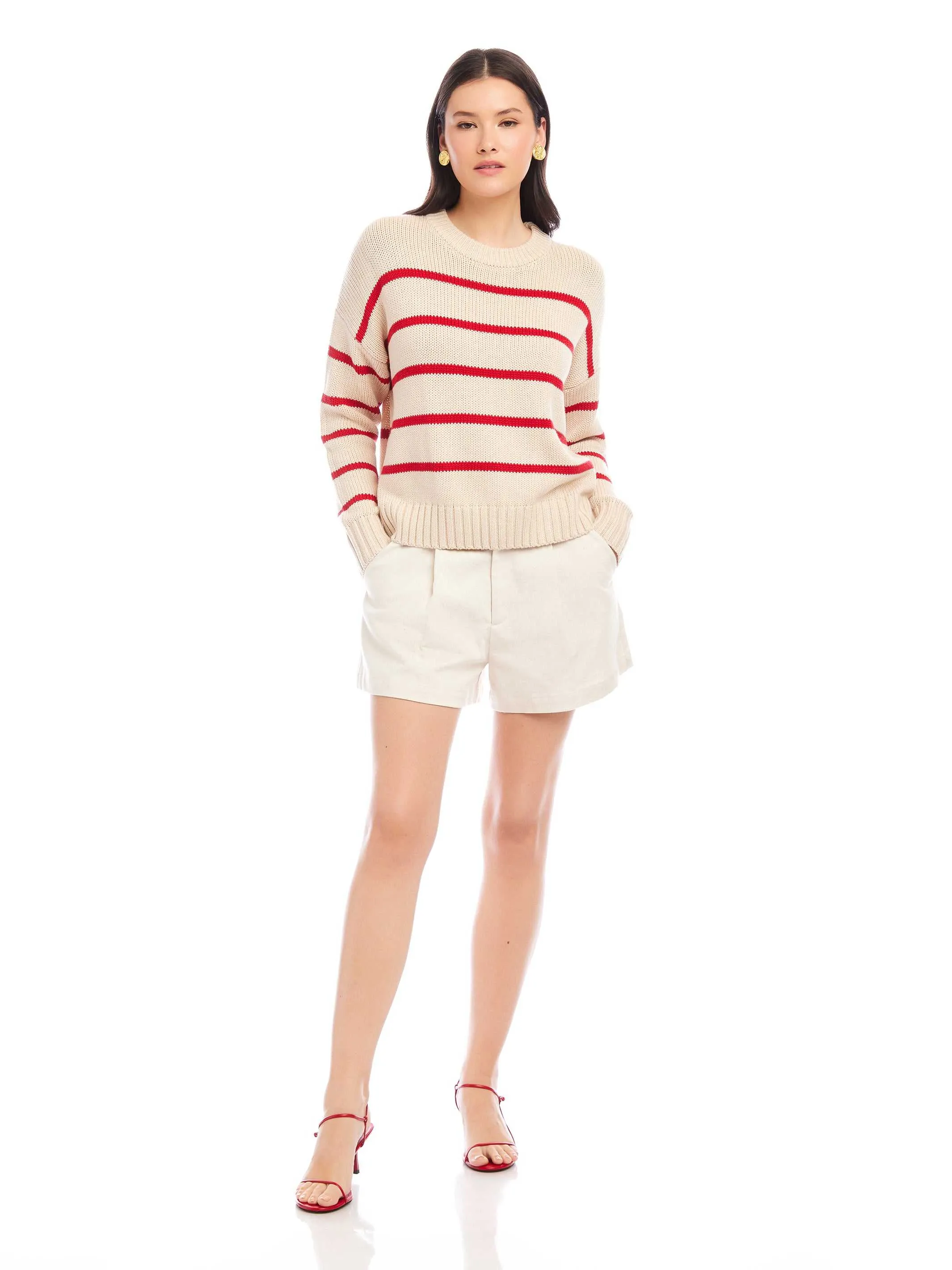 Luca Crewneck Sweater Eco Dyeing Method Anti Pilling Finish