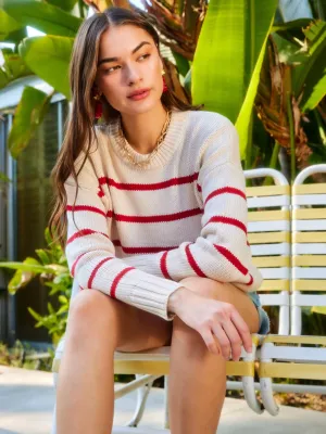 Luca Crewneck Sweater HighElastic Recovery Ventilation Panel Design