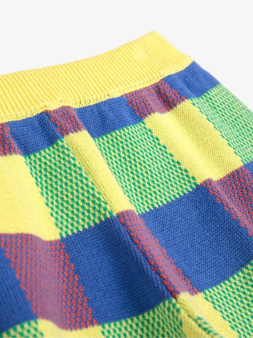 Poolside Wear factory work Bobo Choses Vicy Jacquard Knitted Shorts Multicolour