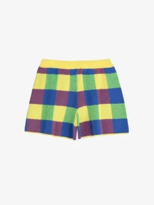 Bobo Choses Vicy Jacquard Knitted Shorts Multicolour MultiPurposeUtility