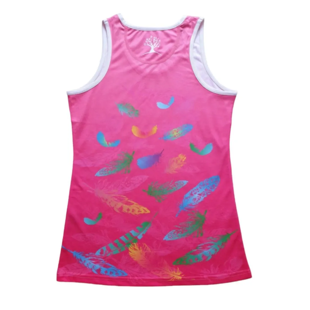Security Sun Safe Orchard Activewear Women's Vest - Feathers