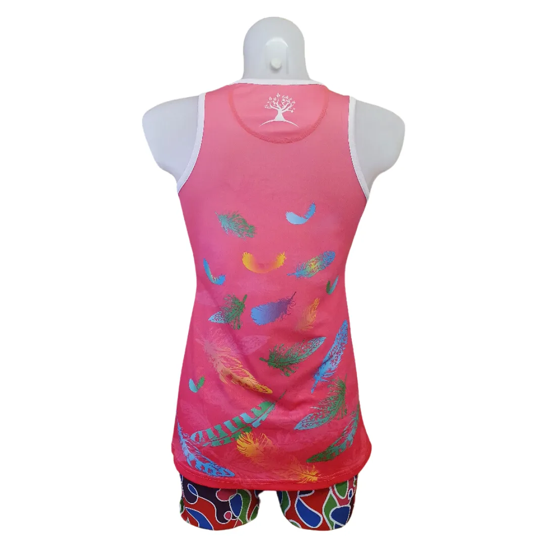 Orchard Activewear Women's Vest - Feathers Seam Free Edges