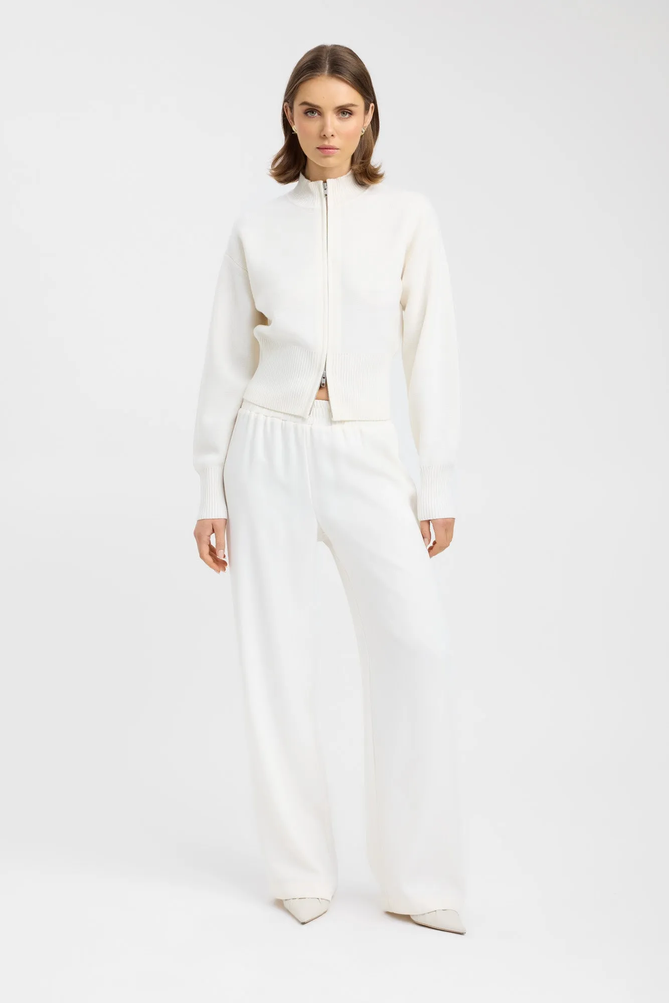 Layered Weight Distribution Guide Quick Dry Knitwear Dalton Zip Cardigan