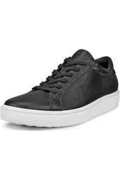 Work Ready Style Goal ECCO Soft 60 Sneaker  219203-01001 in black leather