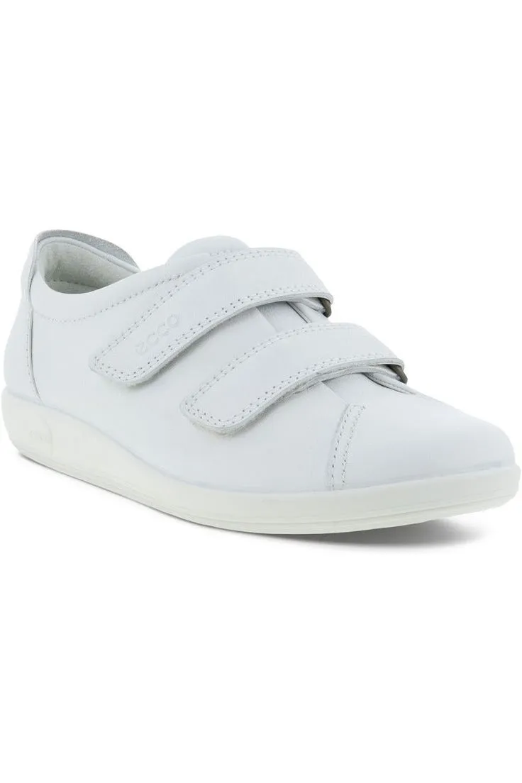 Dad Style ECCO Womens Soft 20. 206513 01002 in white leather
