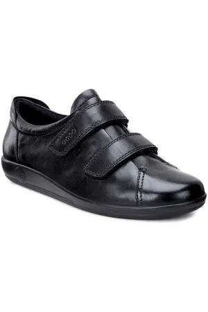 Low Arch ECCO Womens Soft 2.0 206513 56723 in black leather