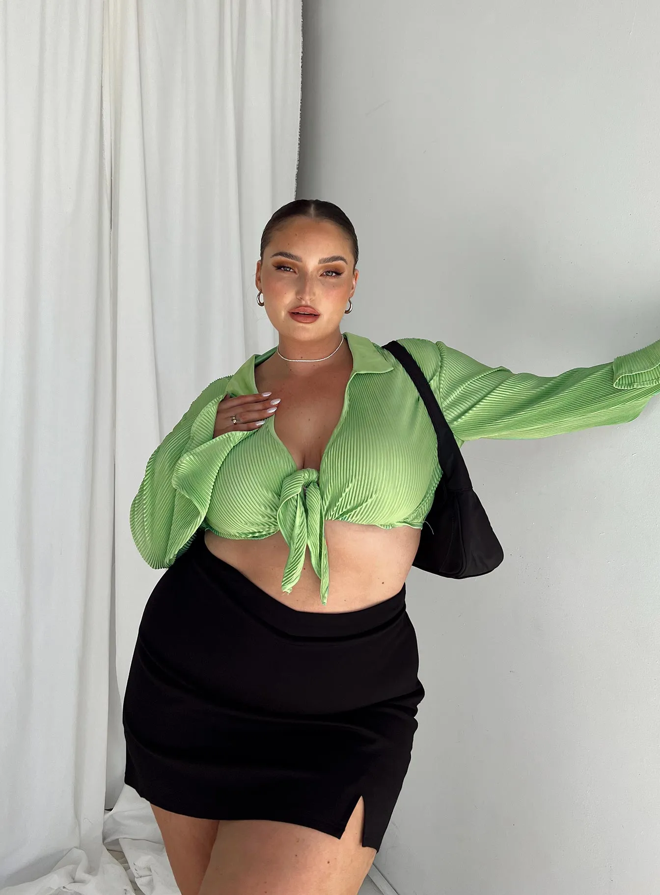 Ravyn Skort Black Curve Mall Brand Look