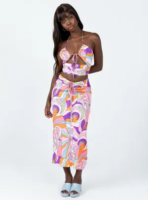 Relaxed Vibes Polished Cut Amora Set Pink Multi