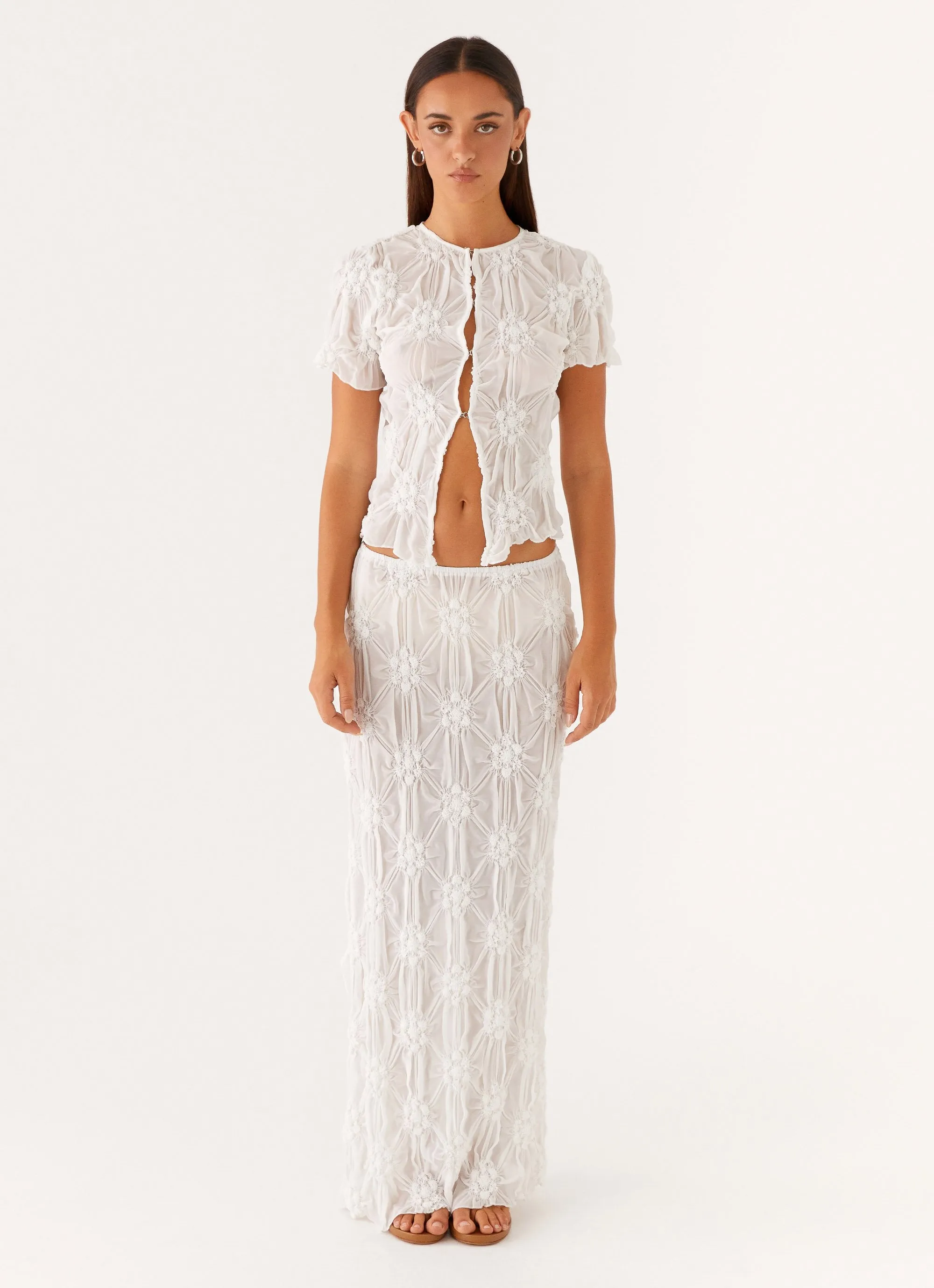 UV Protective Coating Effortless Vibe Effortlessly Top - Ivory