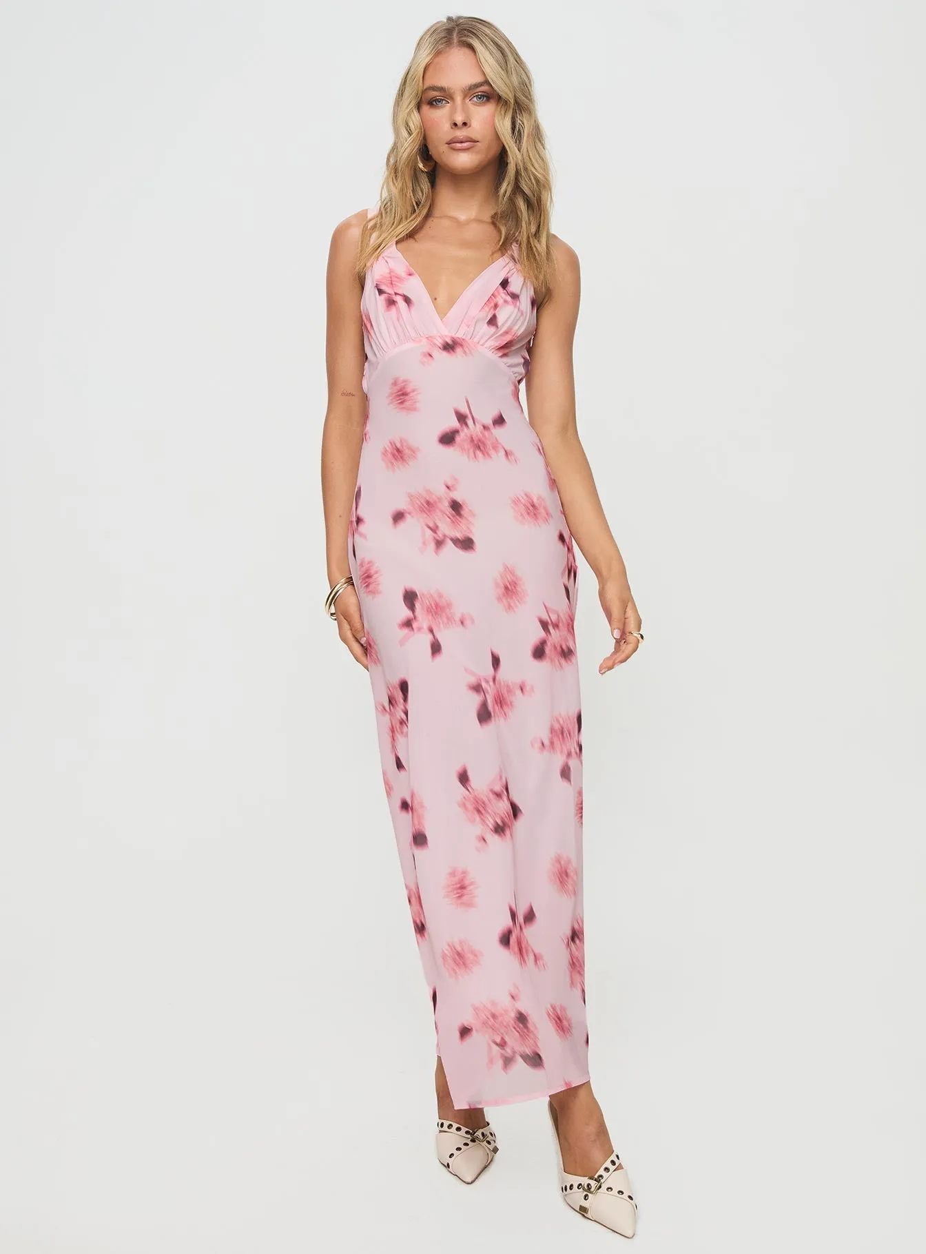 Natural Layers Maysa Floral Maxi Dress Pink
