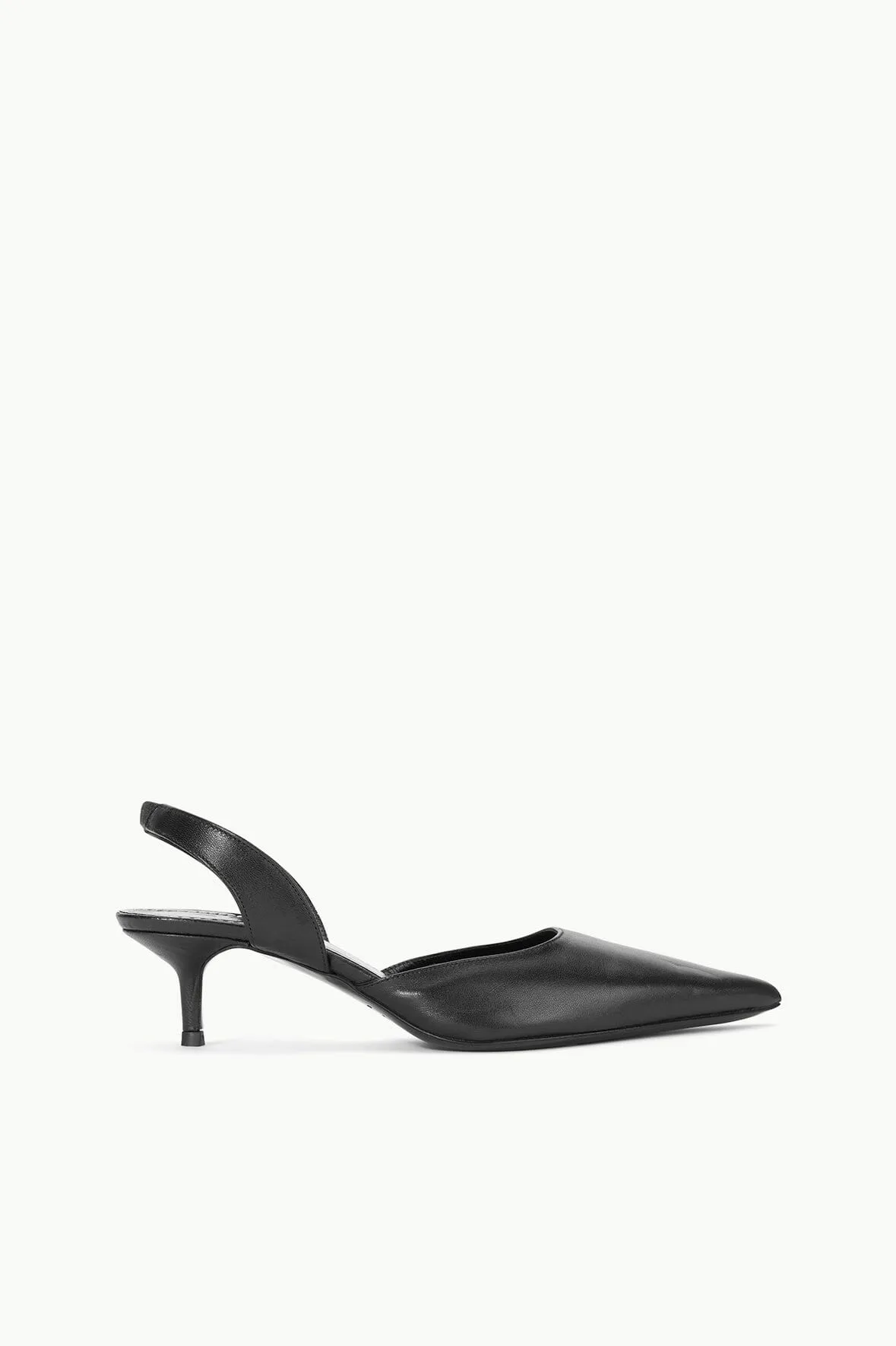 Street Glam Classic Black Heels SEBASTIAN SLINGBACK | BLACK