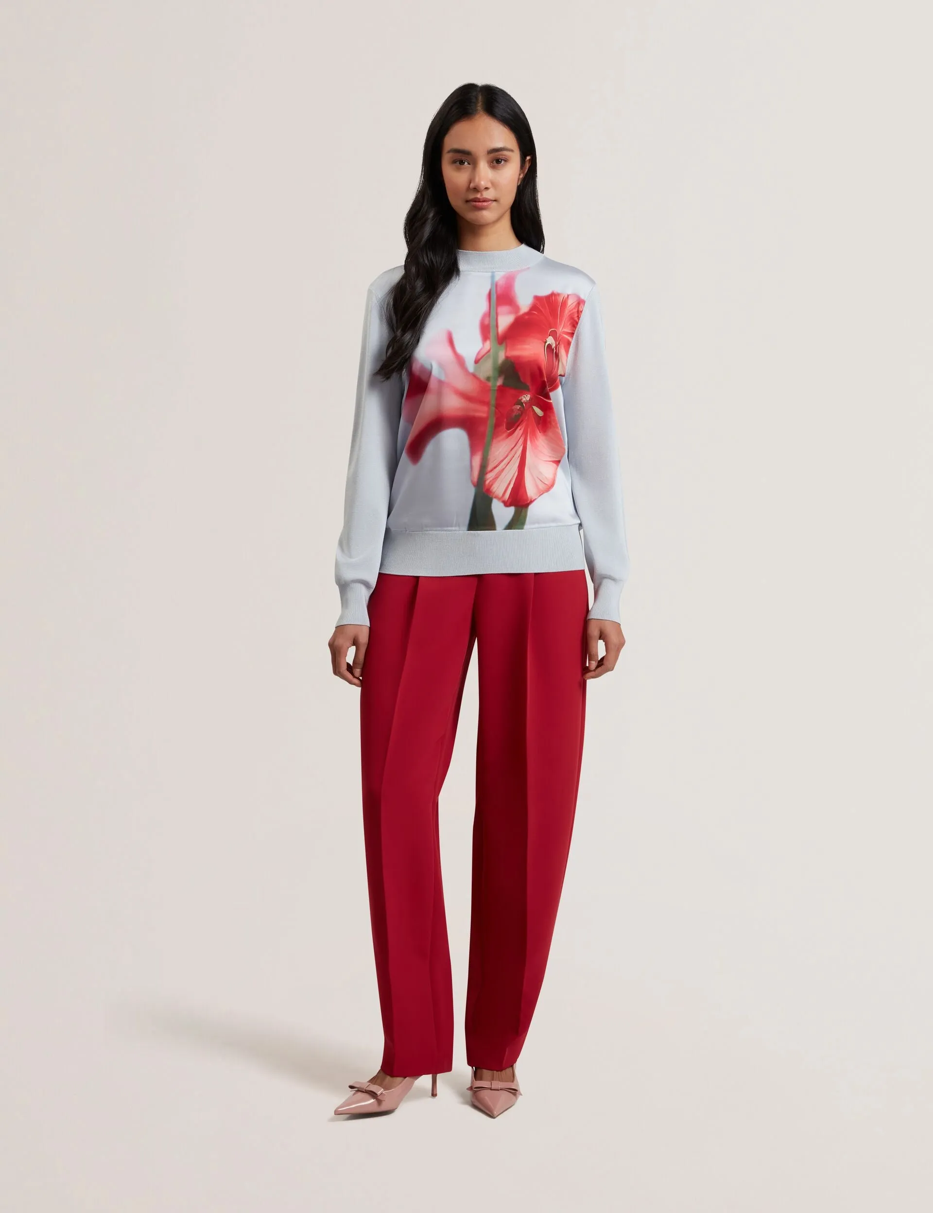 ELOAA | PL-BLUE Breathable fabric Warm Fabric