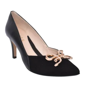 Good elasticity Iconic Piece Emis Womens Shoe 8335 Black