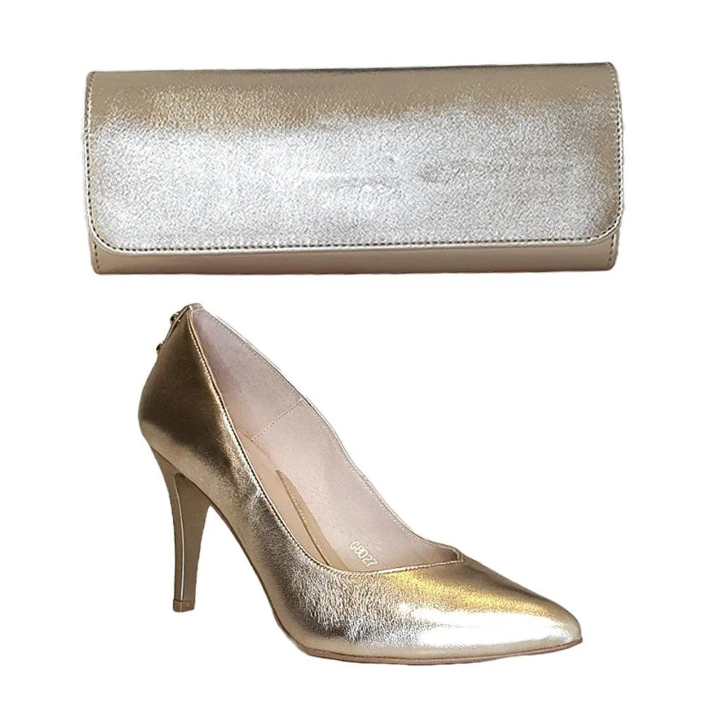 Casual boots Ankle Strap Shoes Emis Womens Shoe S8027 Gold