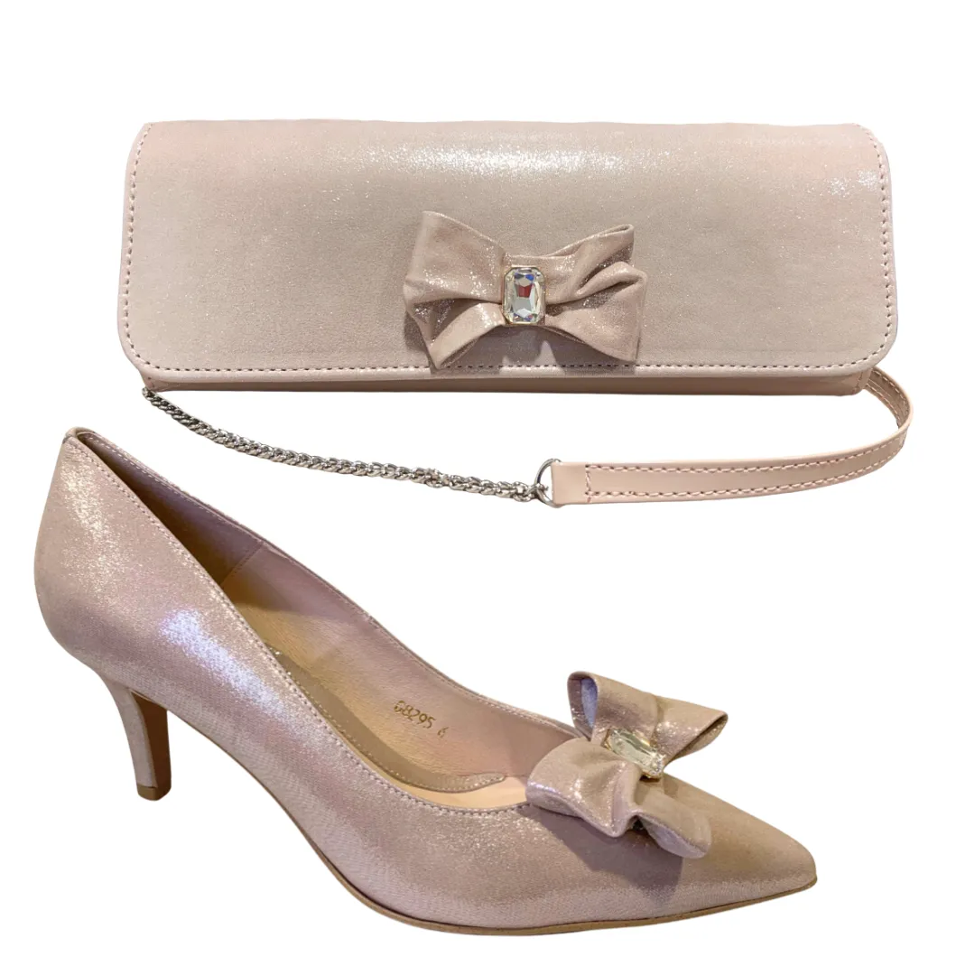 Casual Style Gold High Heeled Sandals Emis Womens Shoe S8298 Silver Rose