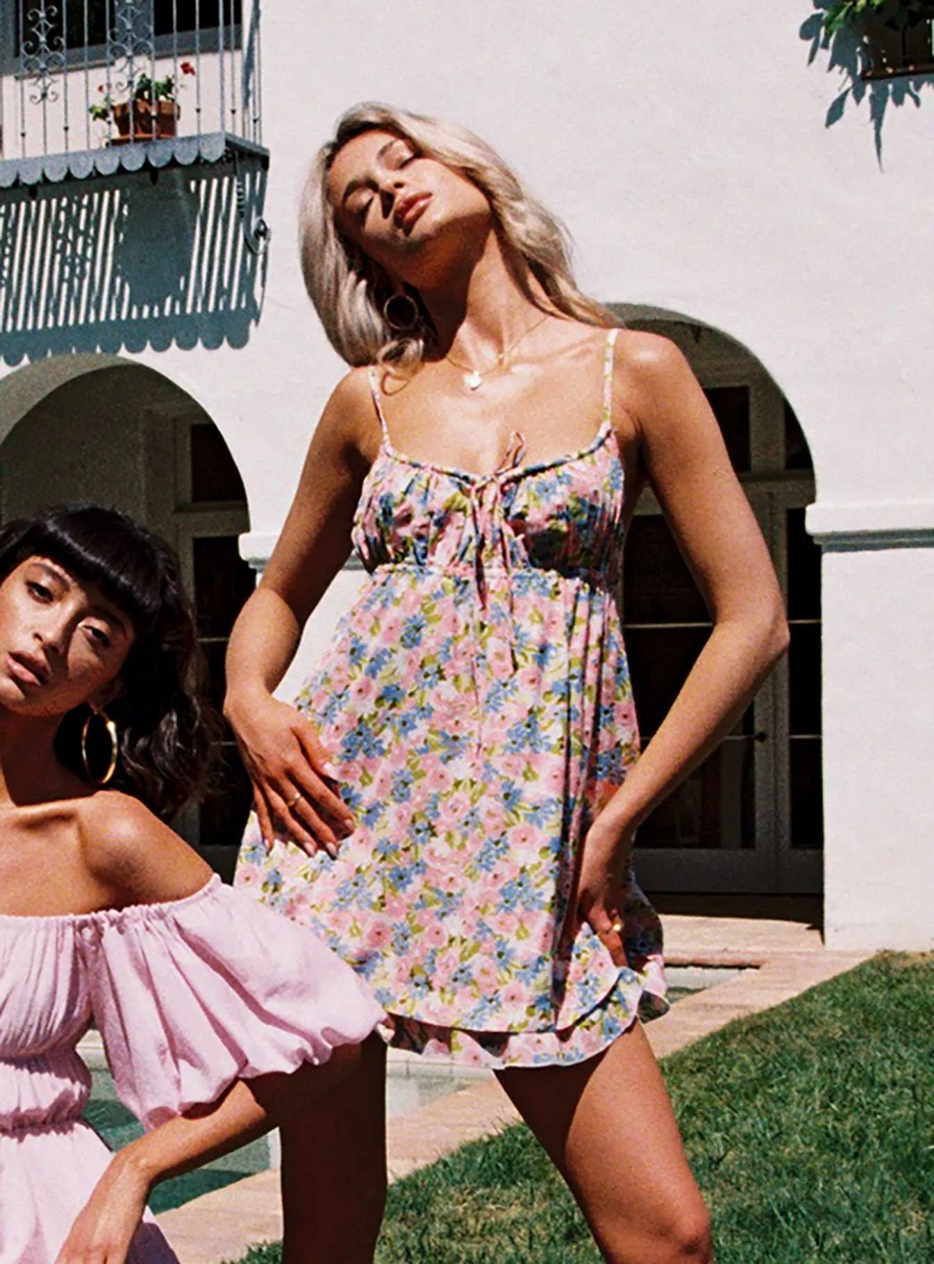 Comfortable fit Elegant Style Empress Of Love Mini Dress Multi