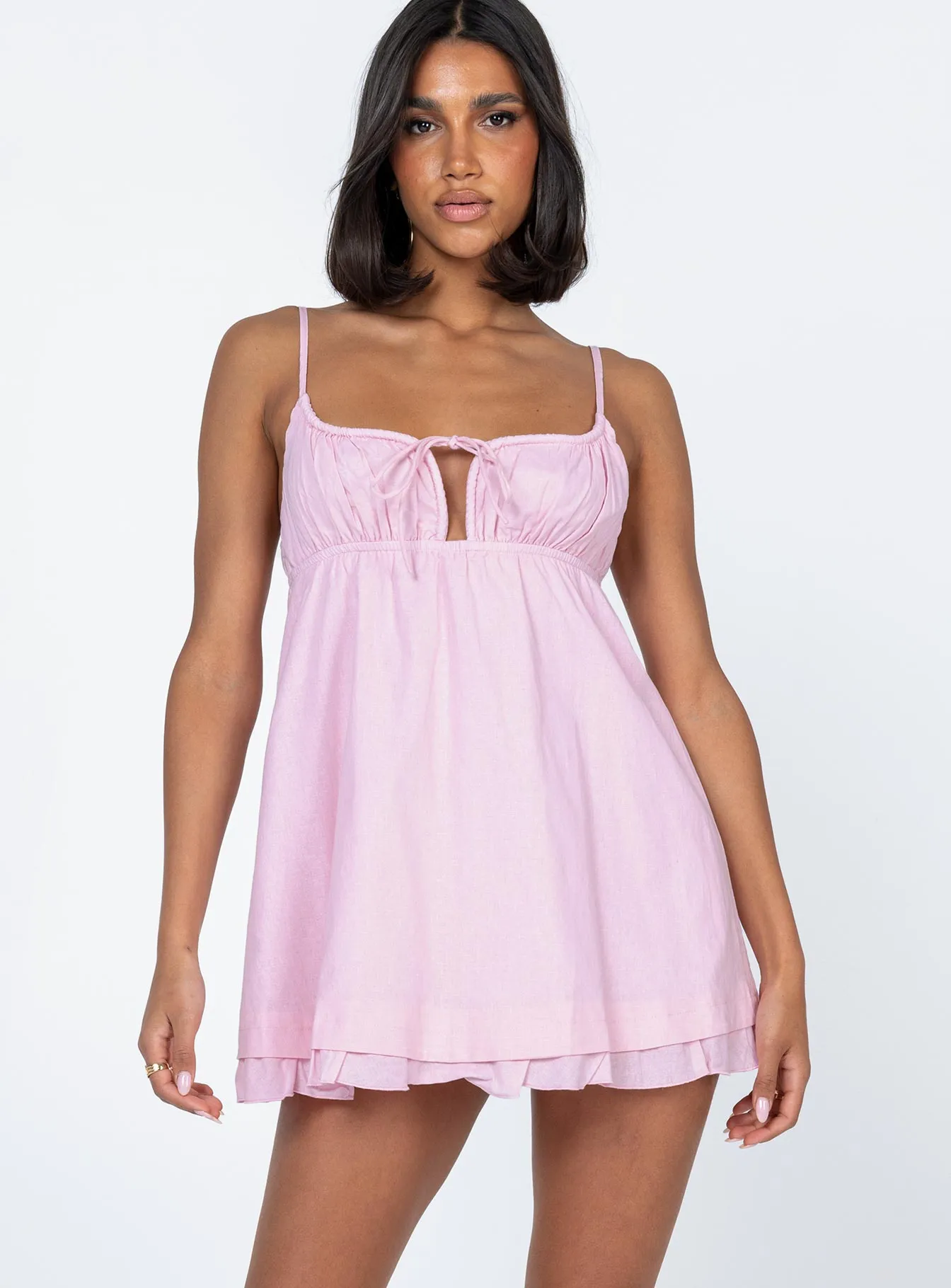 Empress of Love Mini Dress Pink Smooth Vibes