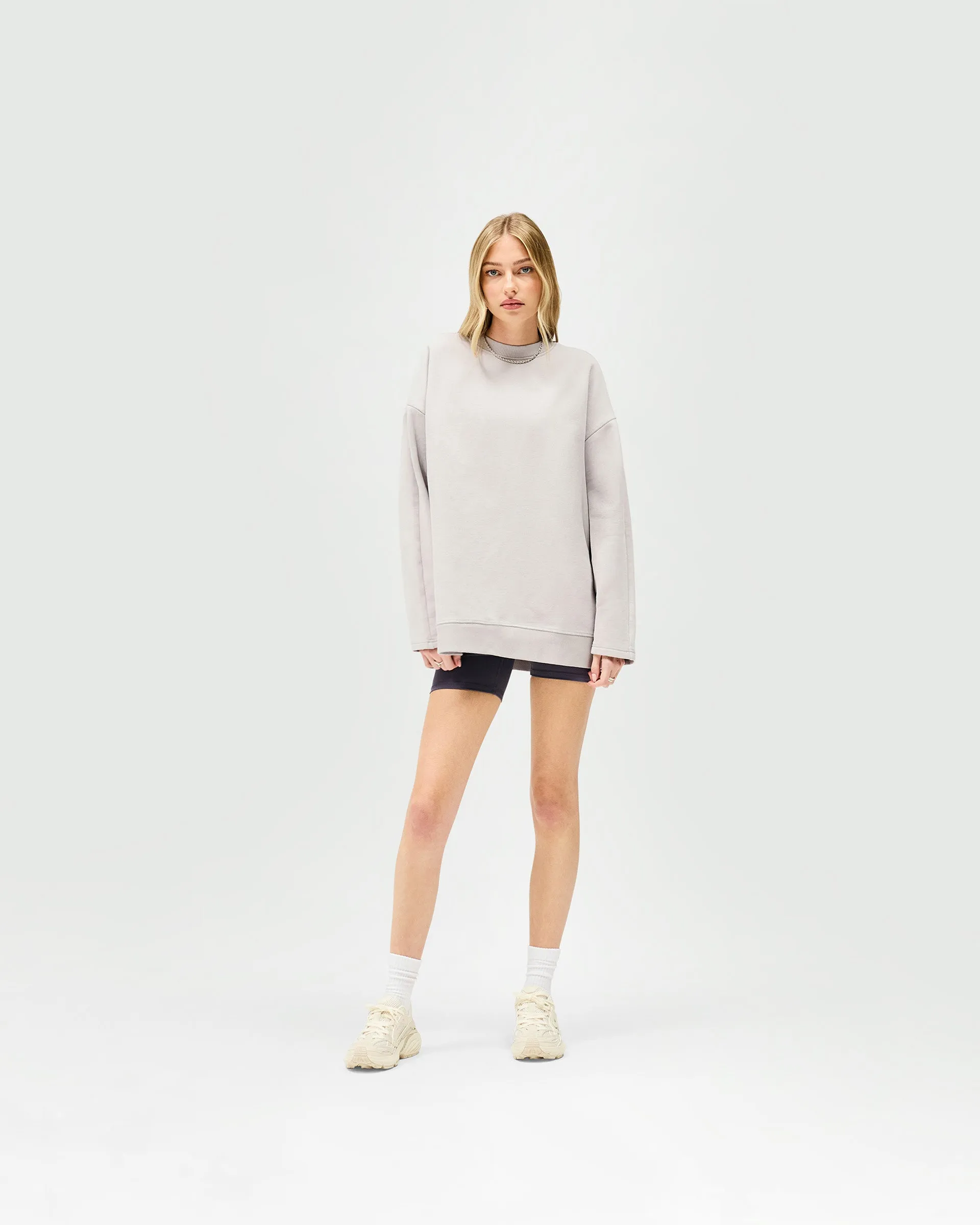 Urban Cool Epic Raglan Sweater - Light Grey
