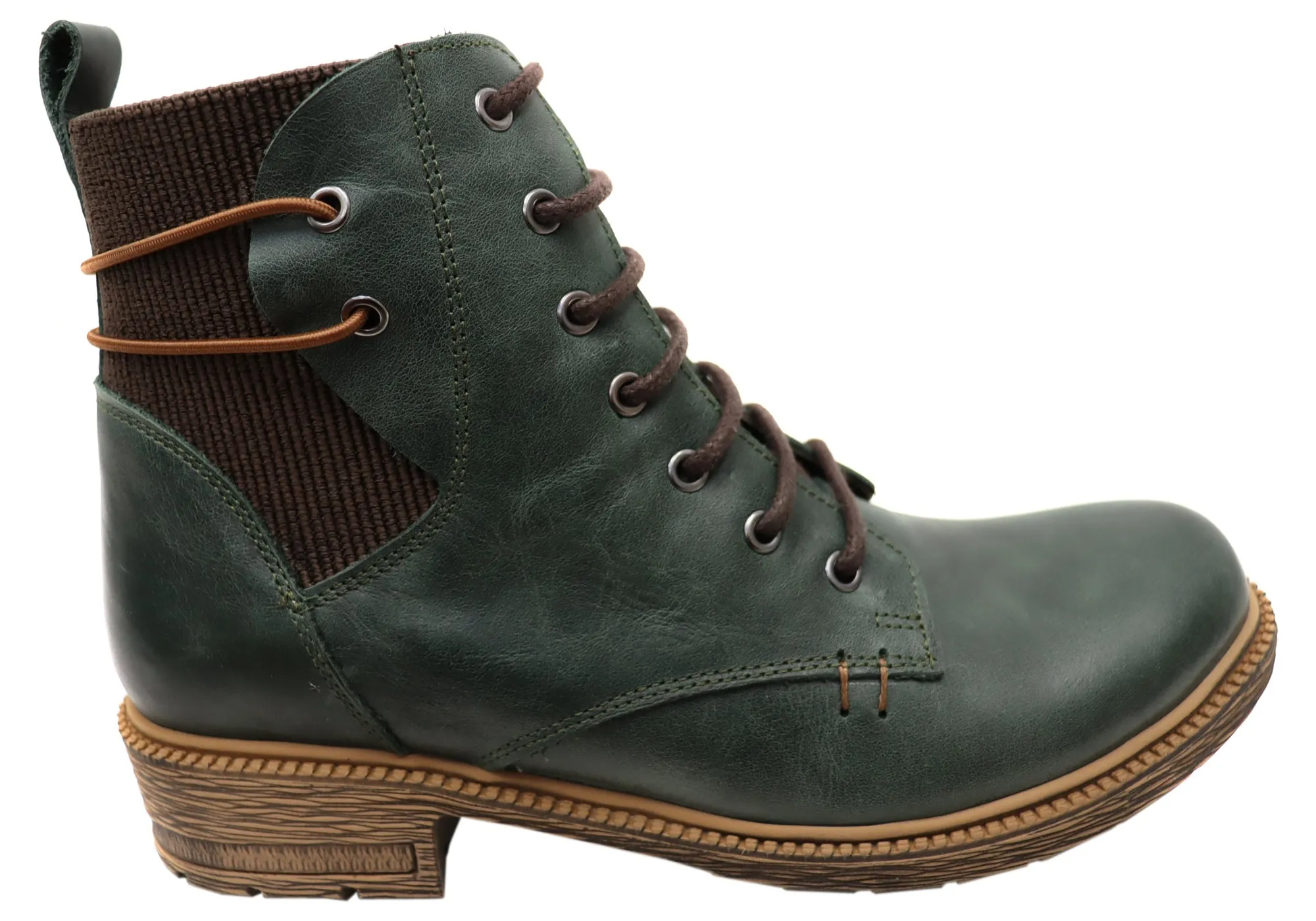 Orizonte Jaquel Womens European Comfortable Leather Ankle Boots Winter Protection Work Ready