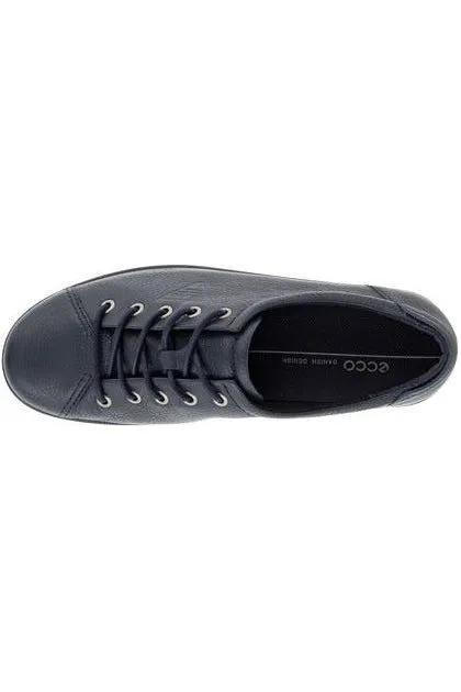 Arch Care Anti Odor Treatment ECCO Womens  Soft 2.0 sneaker 206503 11038 navy