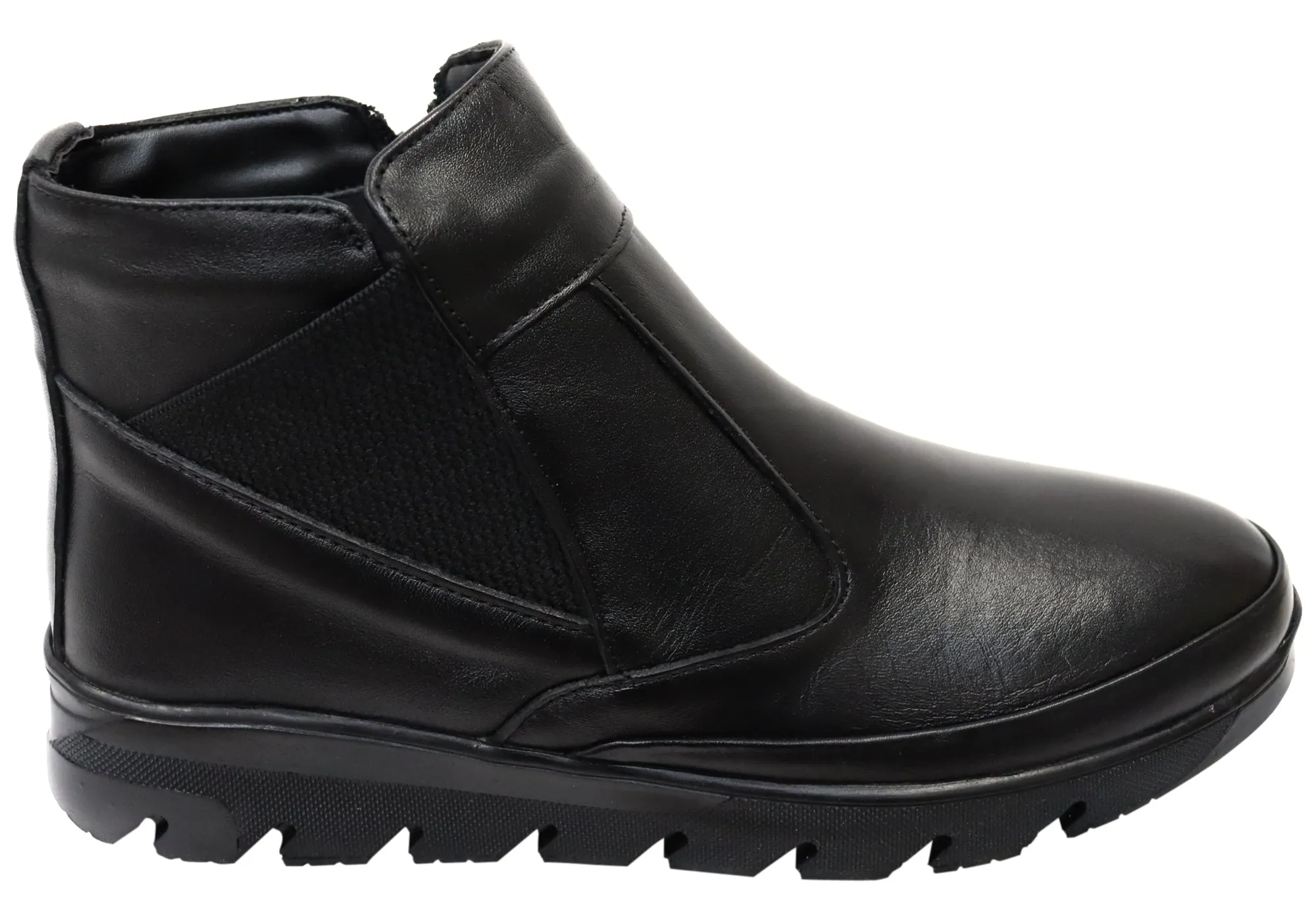 Airport Look Love Pair Orizonte Austina Womens European Comfortable Leather Ankle Boots