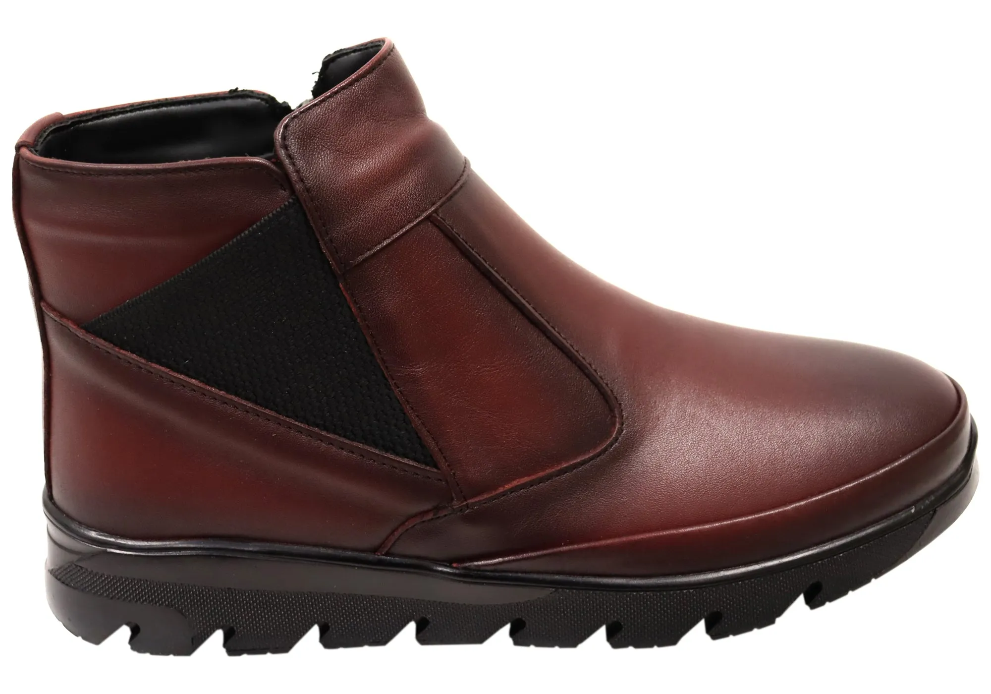 Farm Life Orizonte Austina Womens European Comfortable Leather Ankle Boots