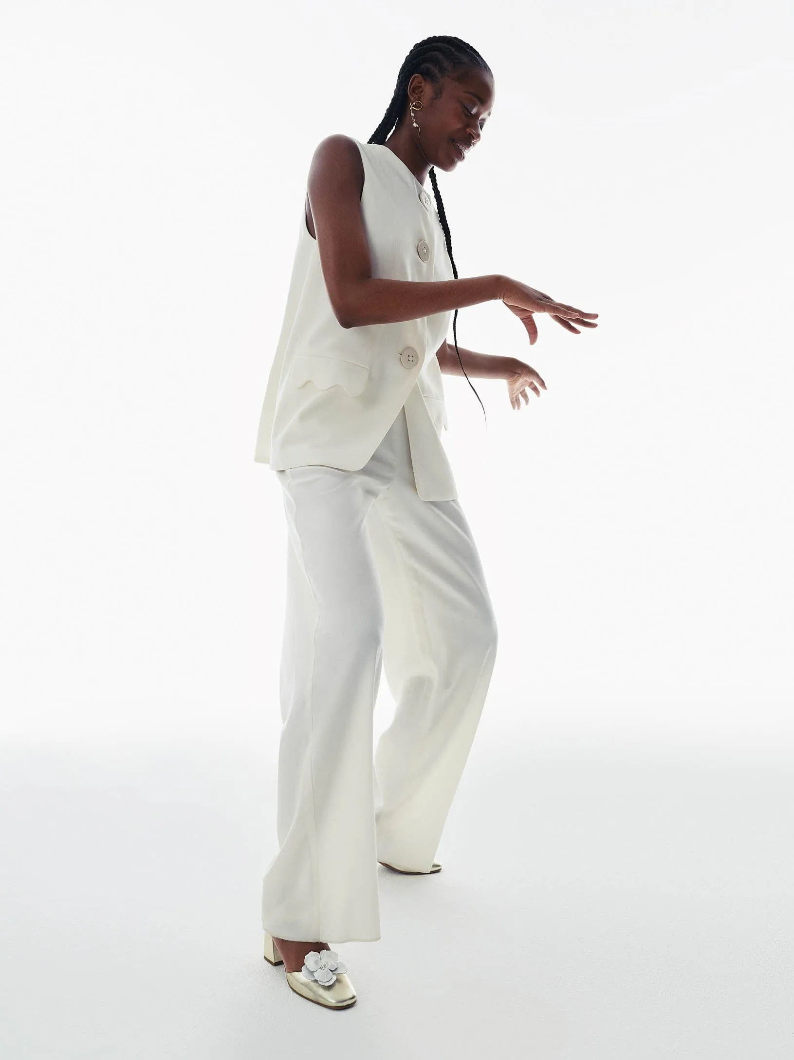 Abrasion resistant Marbella Gold Mary Jane