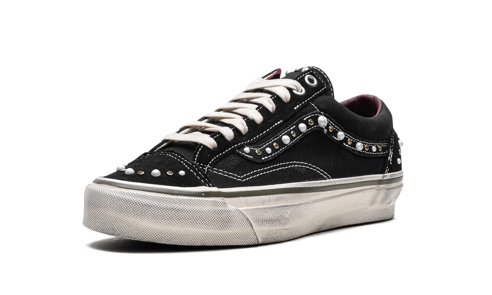 Embroidered design OTW Old Skool 36 "Pearlized Pack Black"