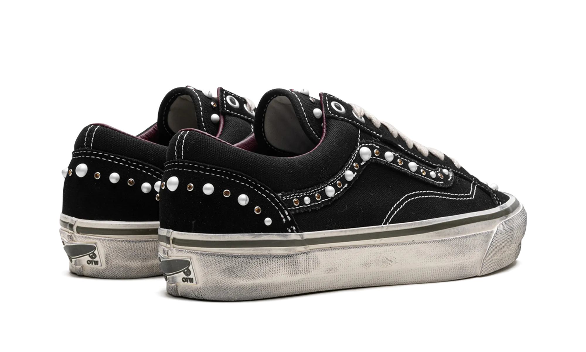 OTW Old Skool 36 "Pearlized Pack Black" Leather Cool