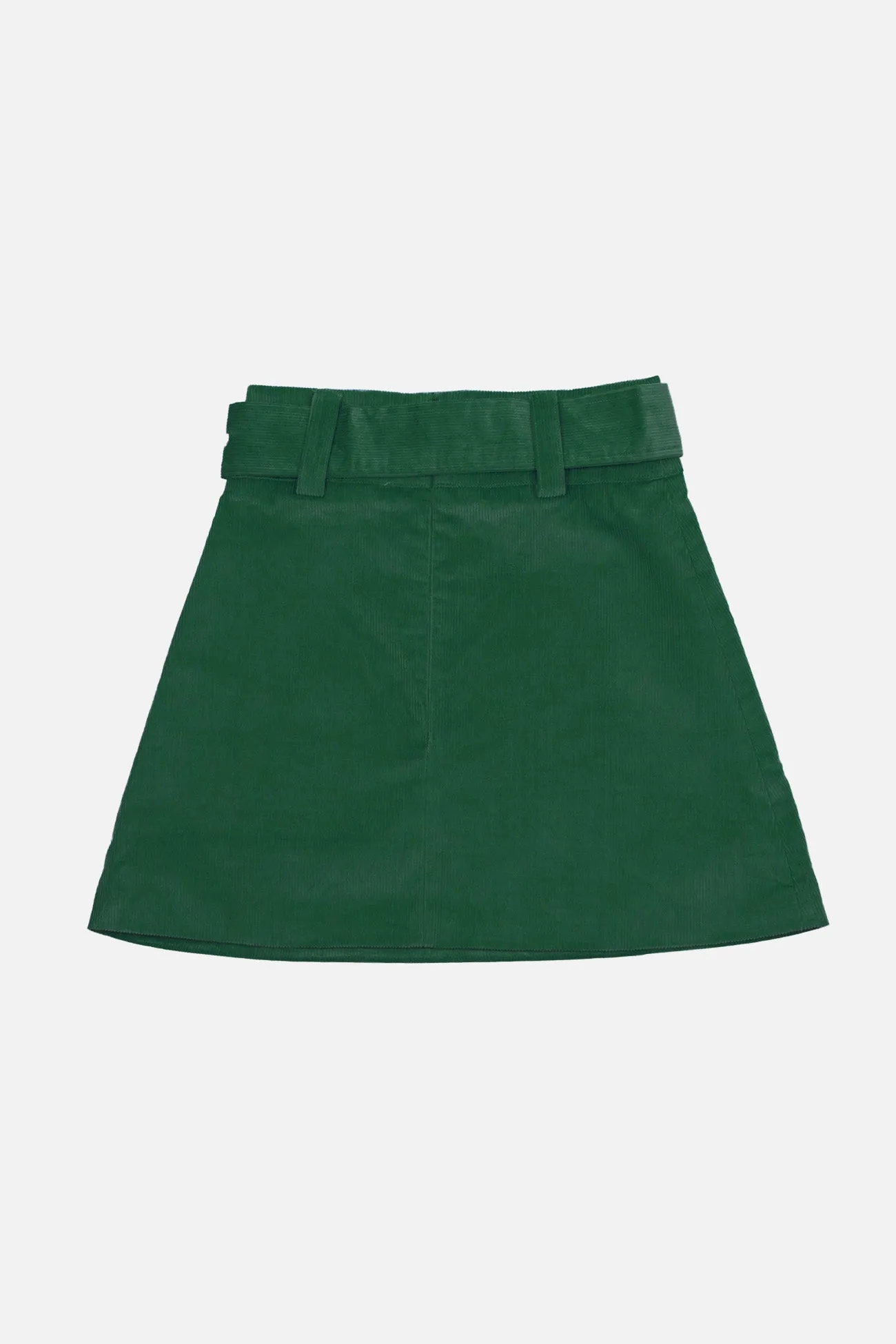 Clean Fit Exclusive 'Cher' Corduroy Green - Skirt