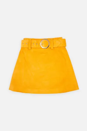 Day Wear Exclusive 'Cher' Corduroy Mustard - Skirt
