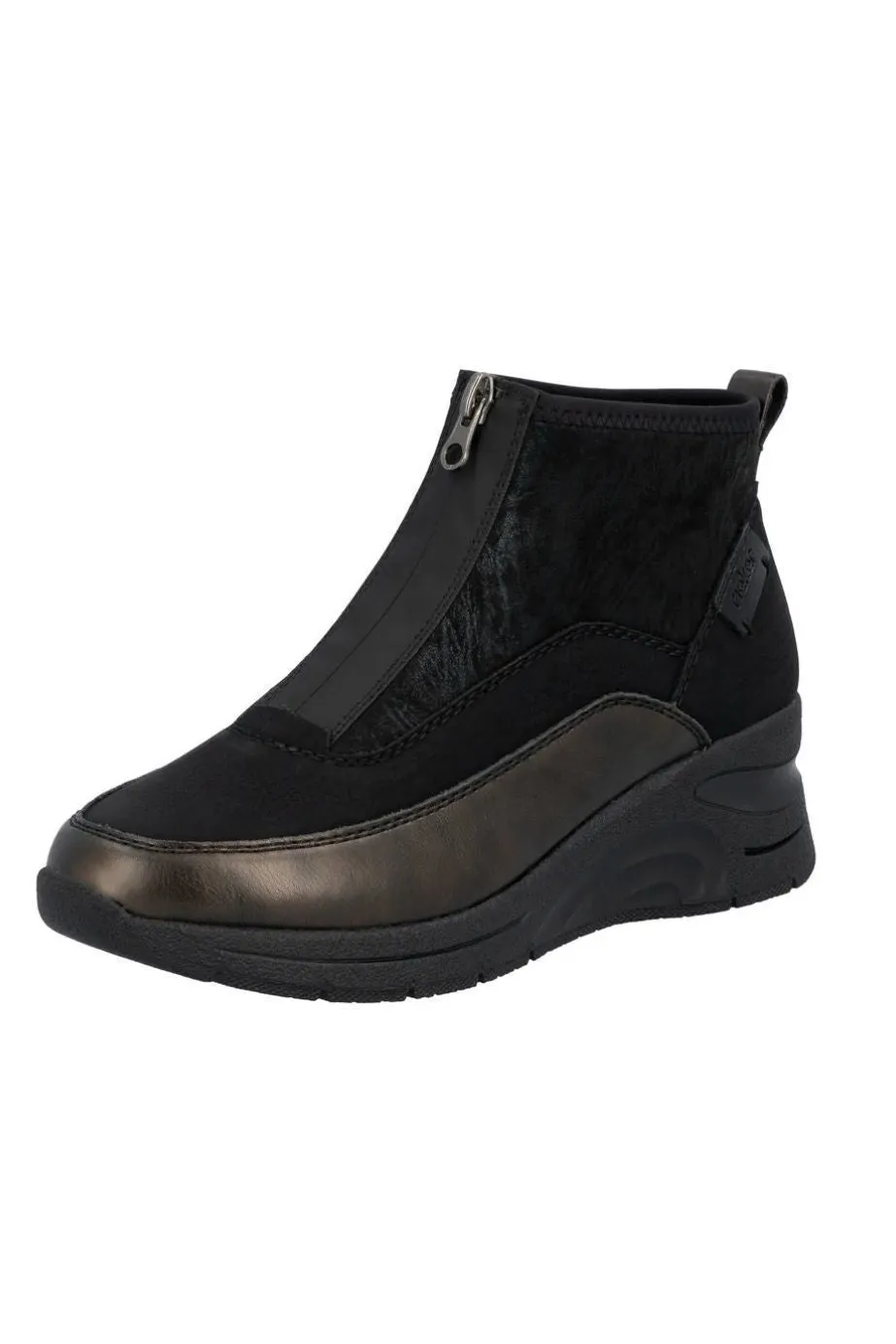 Rieker Ladies Boots N9362-01 black Natural Fit
