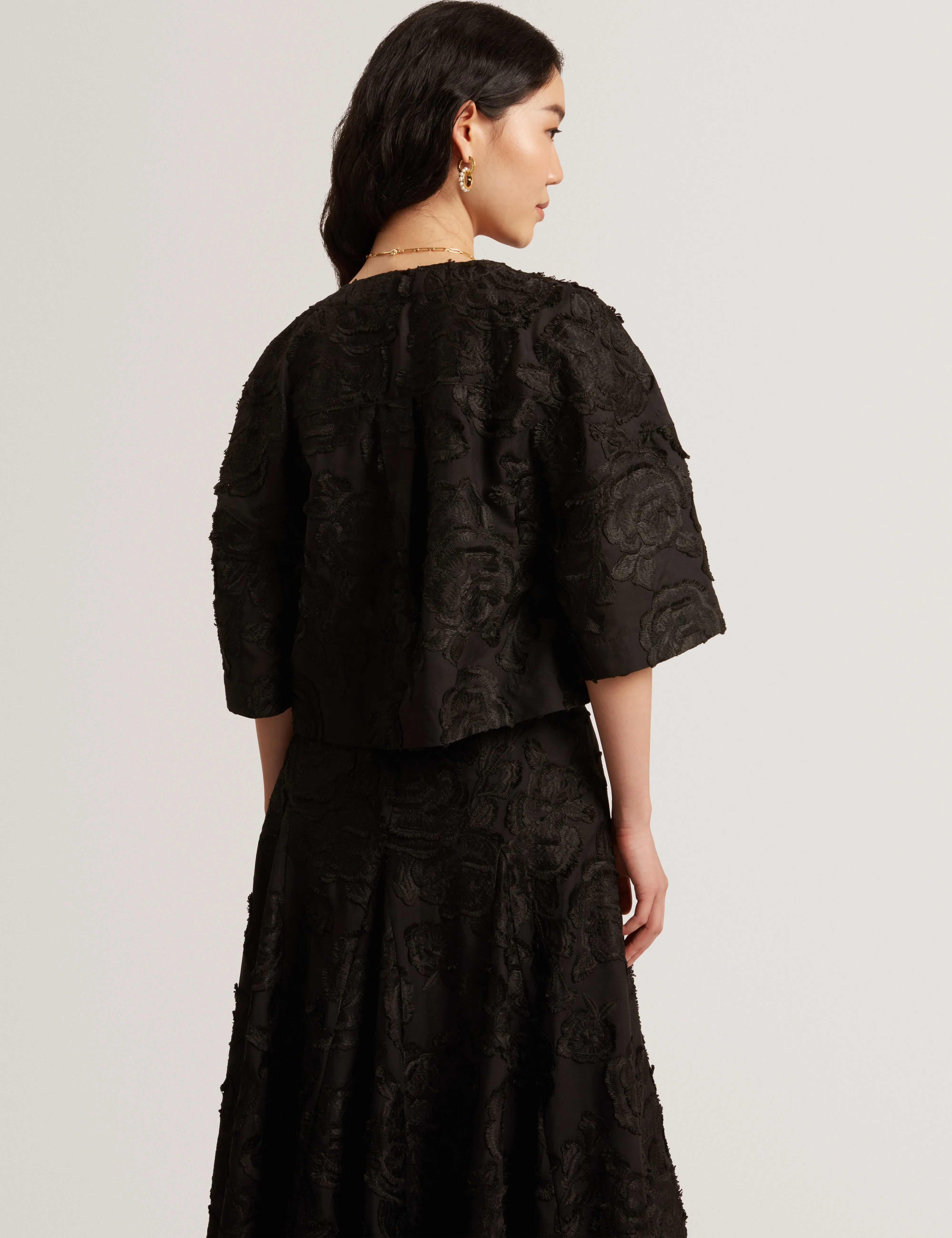 Full Length Zipper Closure FAELA | BLACK