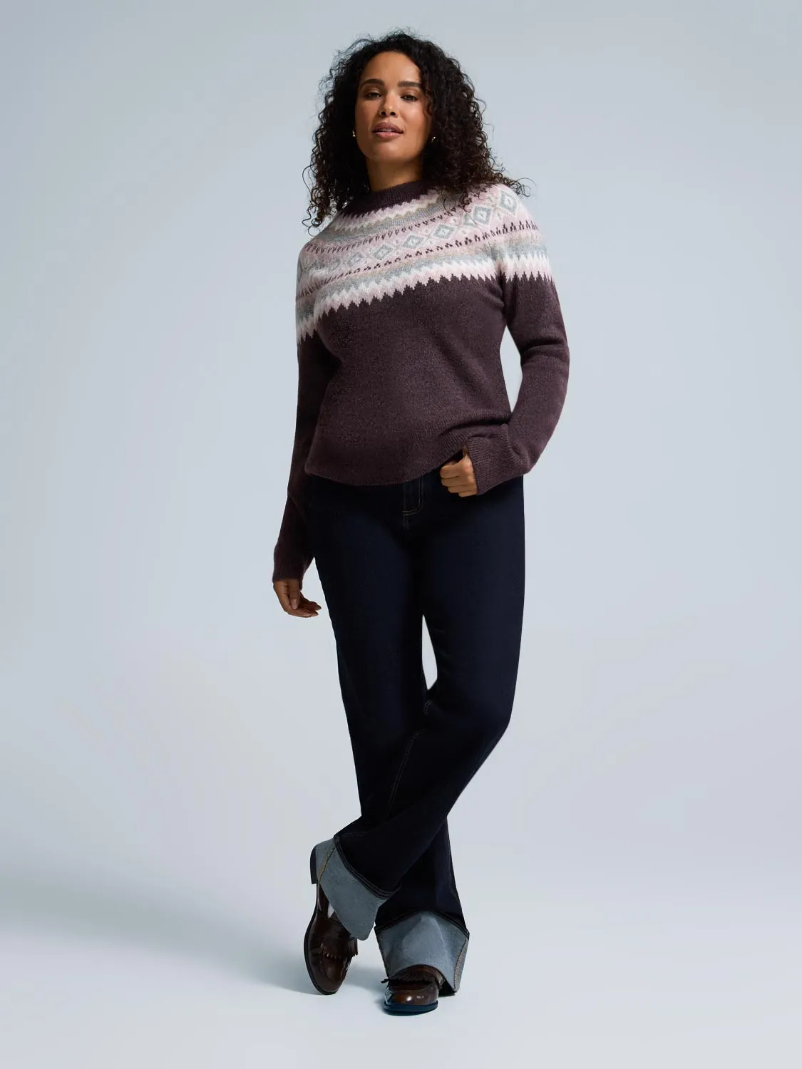 Fair Isle Sweater Sustainable Dye Process